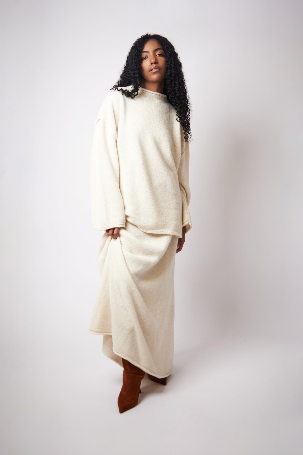 Oriane Skirt — Off-White