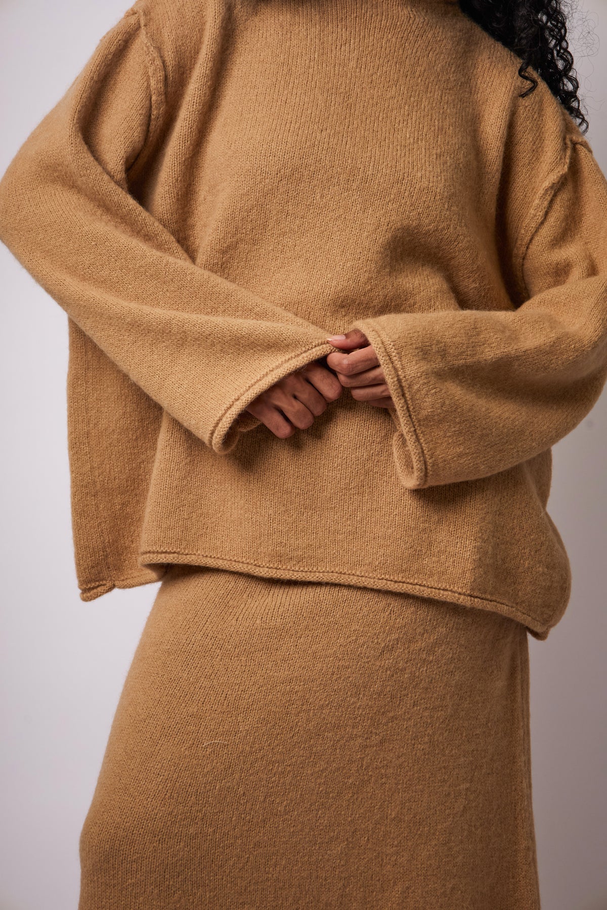 Oriane Sweater — Camel