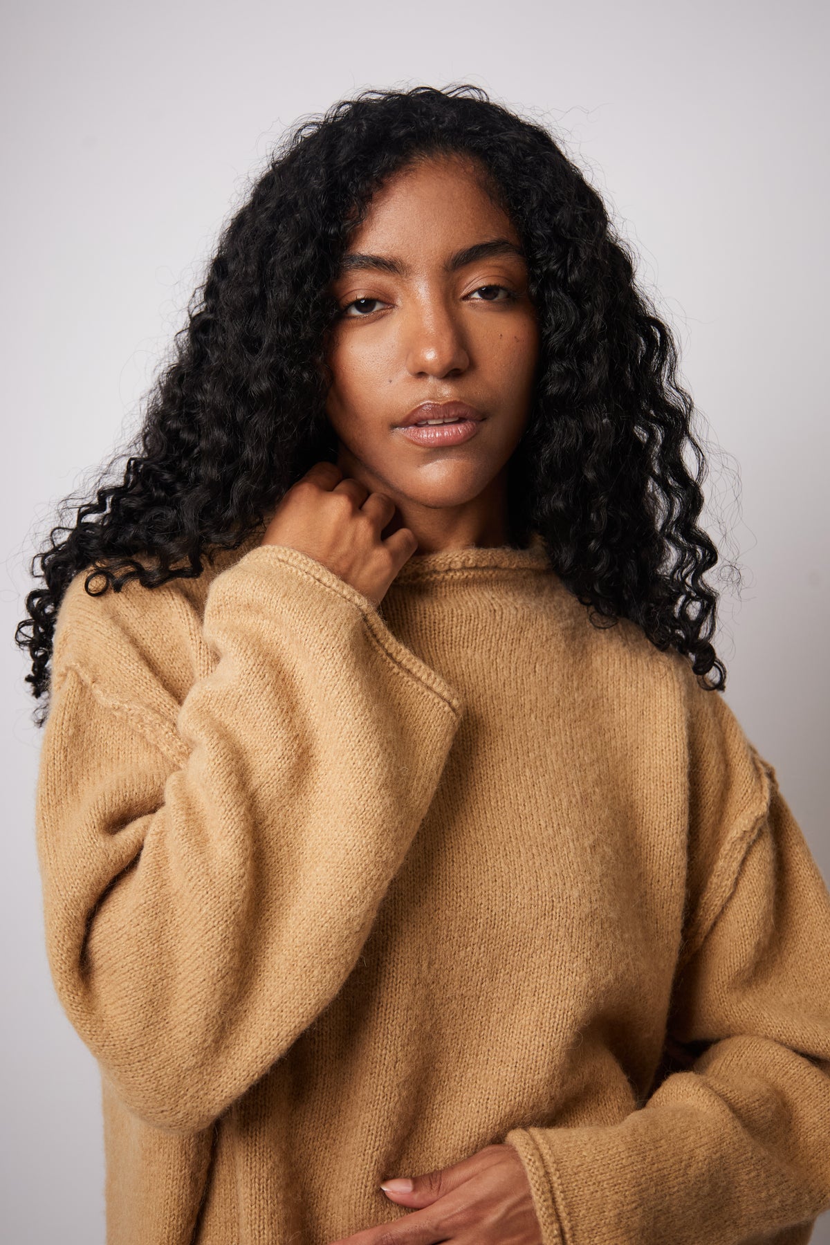 Oriane Sweater — Camel