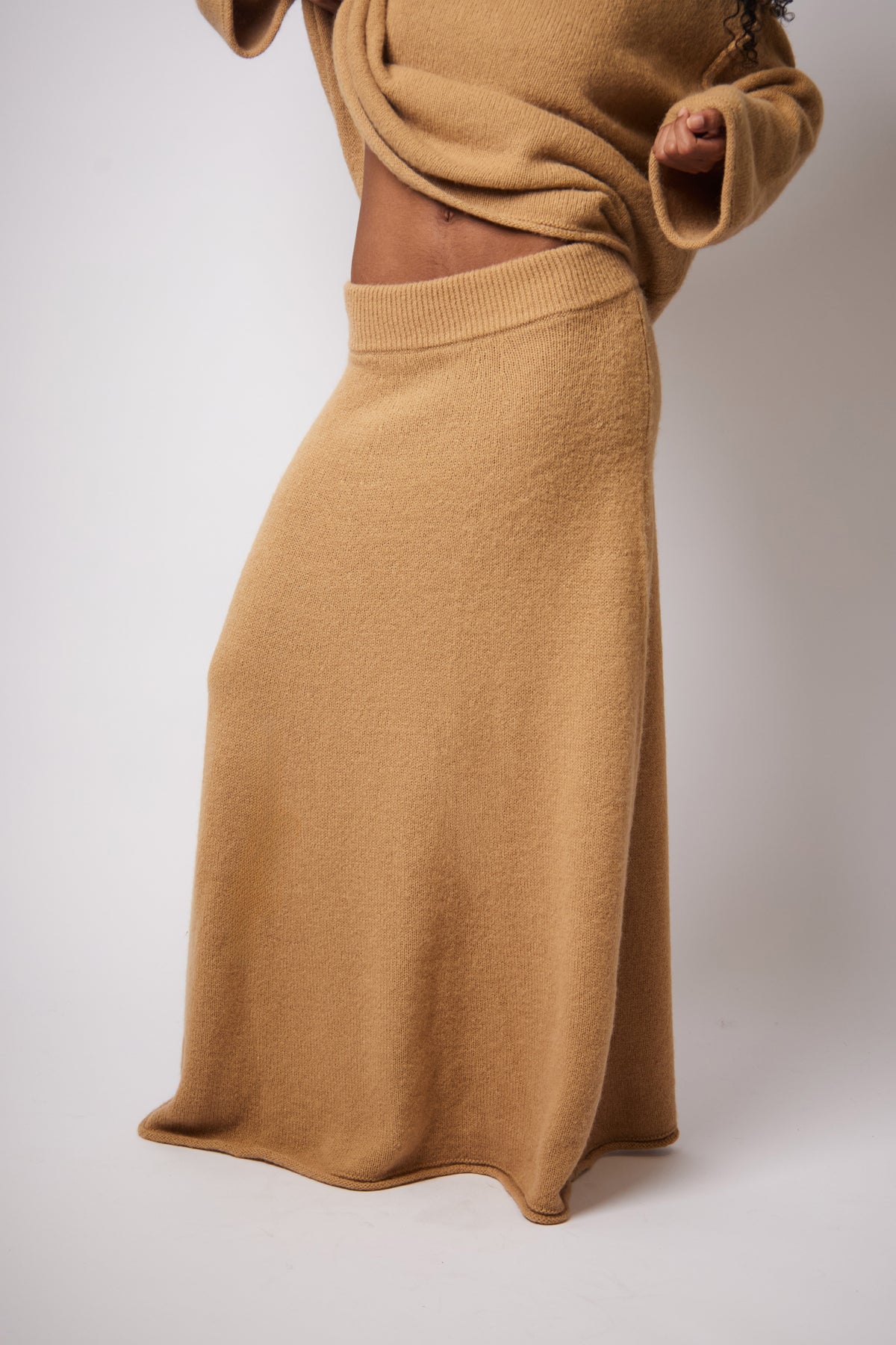 Oriane Skirt — Camel