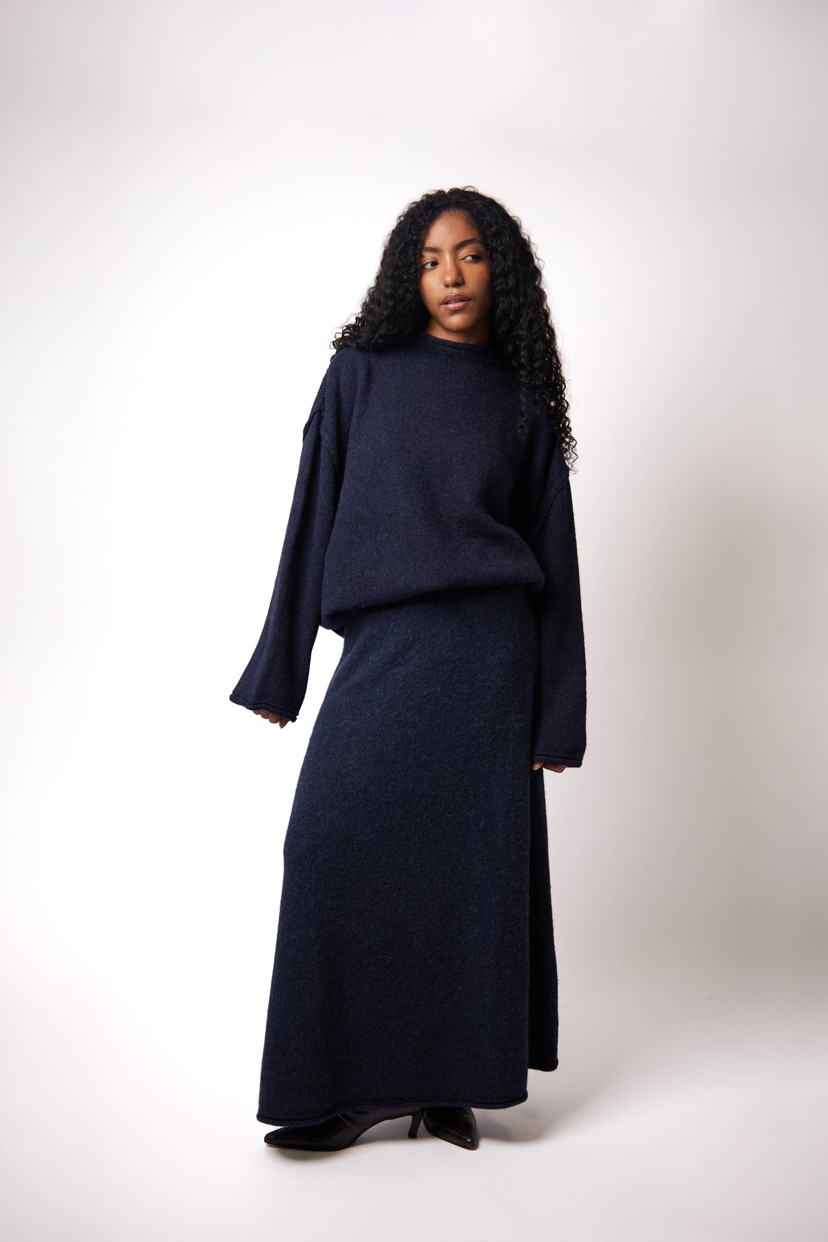 Oriane Sweater — Navy