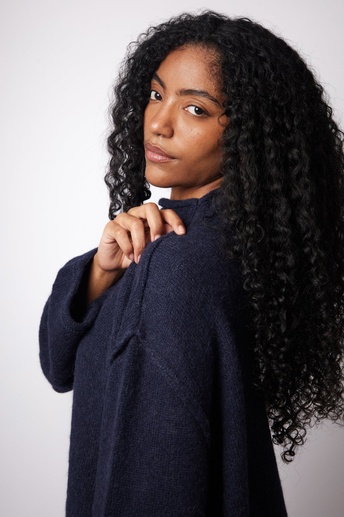 Oriane Sweater — Navy