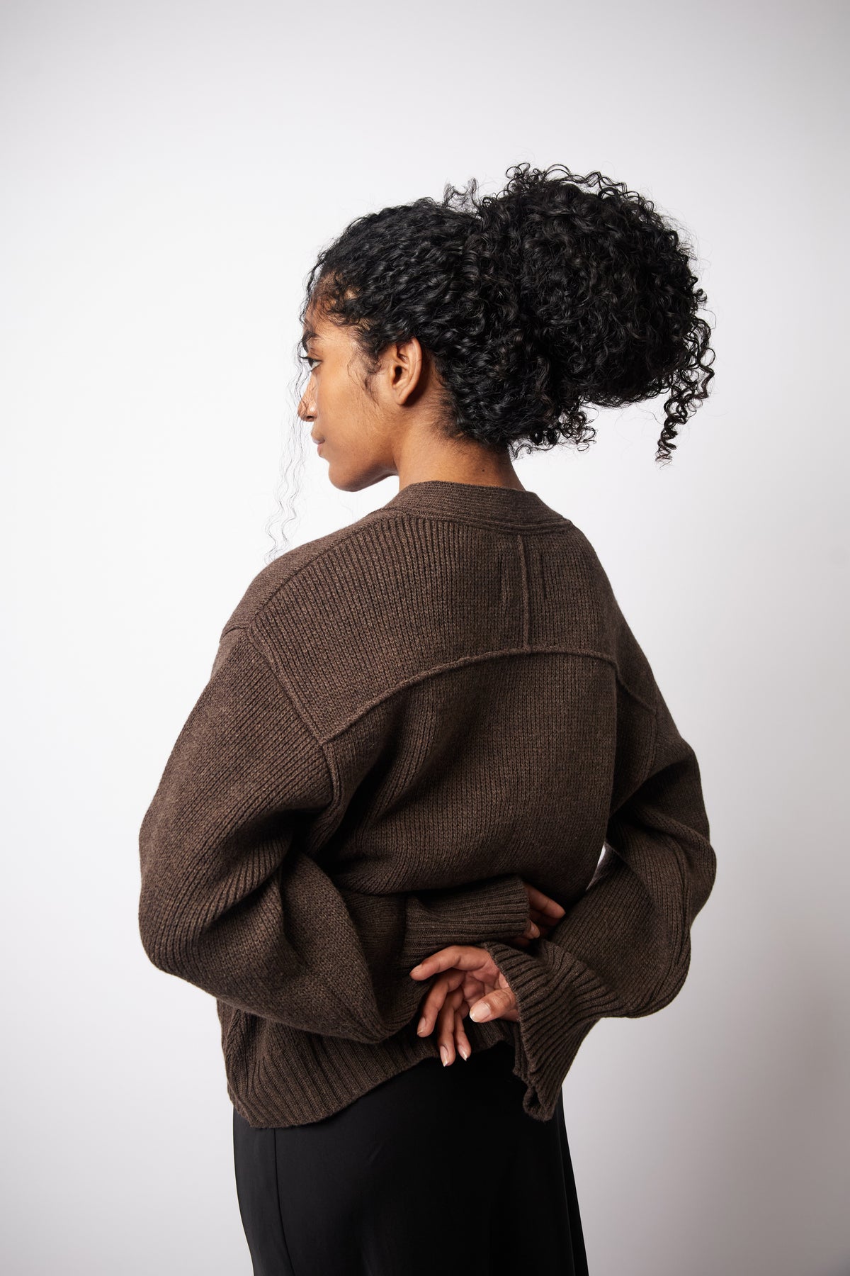 Eloise Cardigan — Mocha