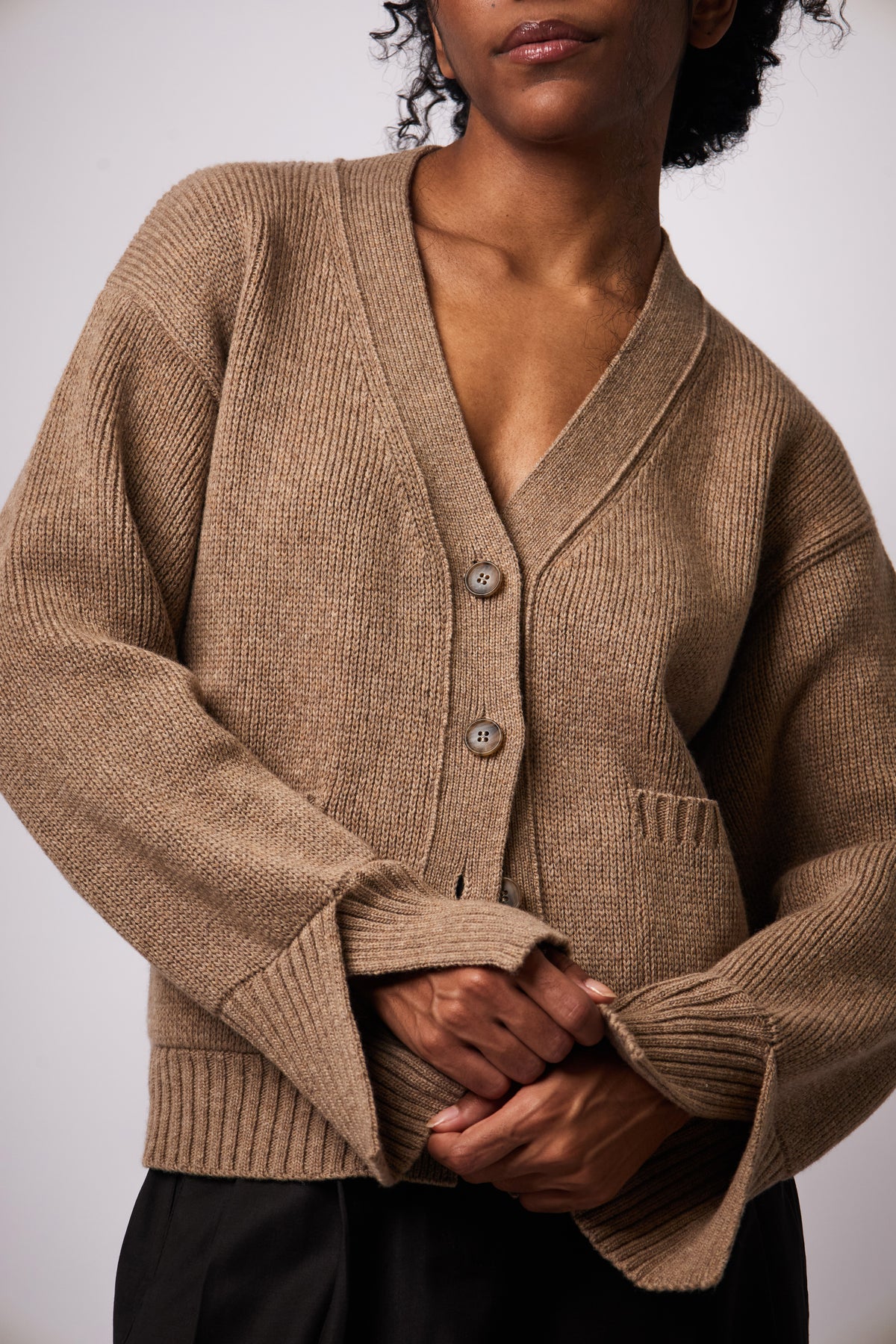 Eloise Cardigan — Beige