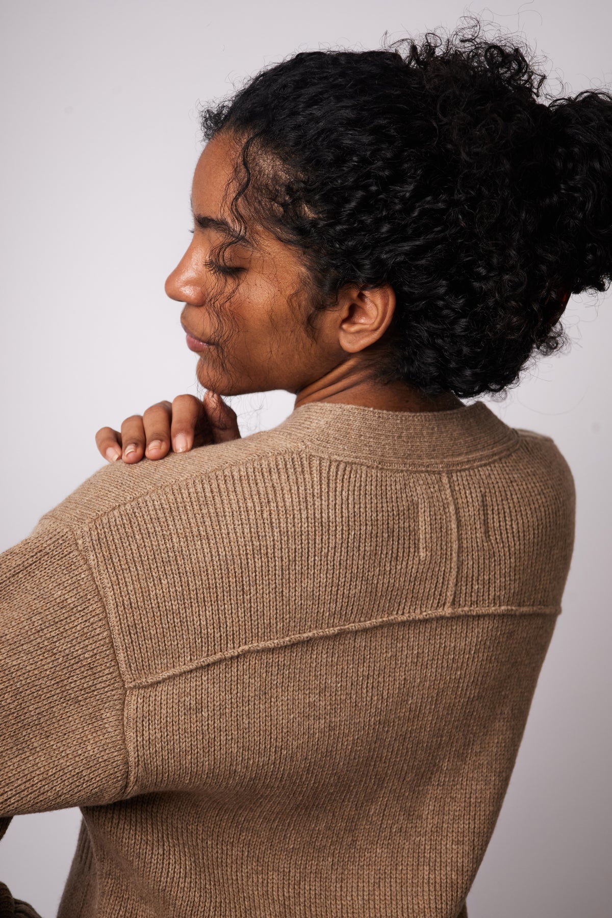 Eloise Cardigan — Beige