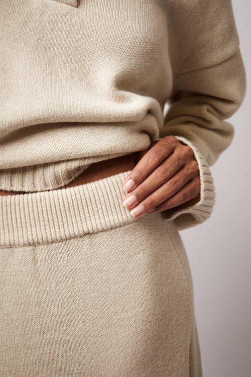 Aurel Skirt — Cream